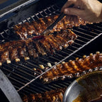 Weber SmokeFire EX6 Wood Fired Pellet Grill – Black
