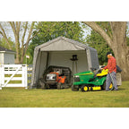 ShelterLogic 10 ft. x 10 ft. x 8 ft. Shed in a Box