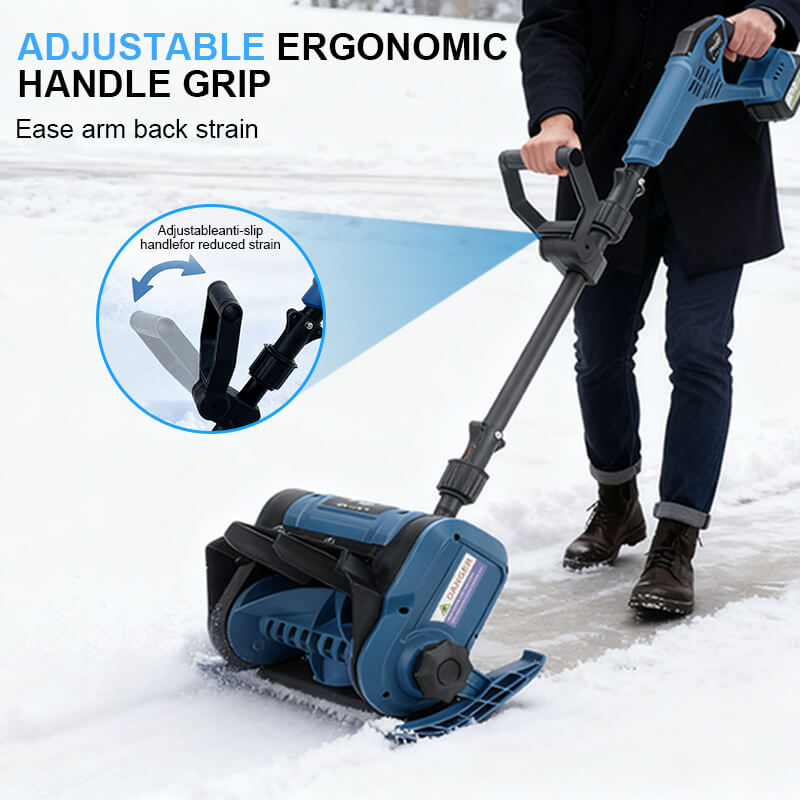 12 inches Cordless Snow Shovel with 2 Batteries