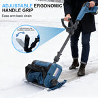 12 inches Cordless Snow Shovel with 2 Batteries