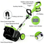 16 inches Electric Snow Shovel Plus with 2 Batteries