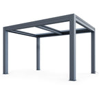 EROMMY 10x13 Smart Electric Pergola with Movable Louvers