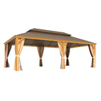 EROMMY 14X24 Outdoor Bar Gazebo with Canopy for Patio