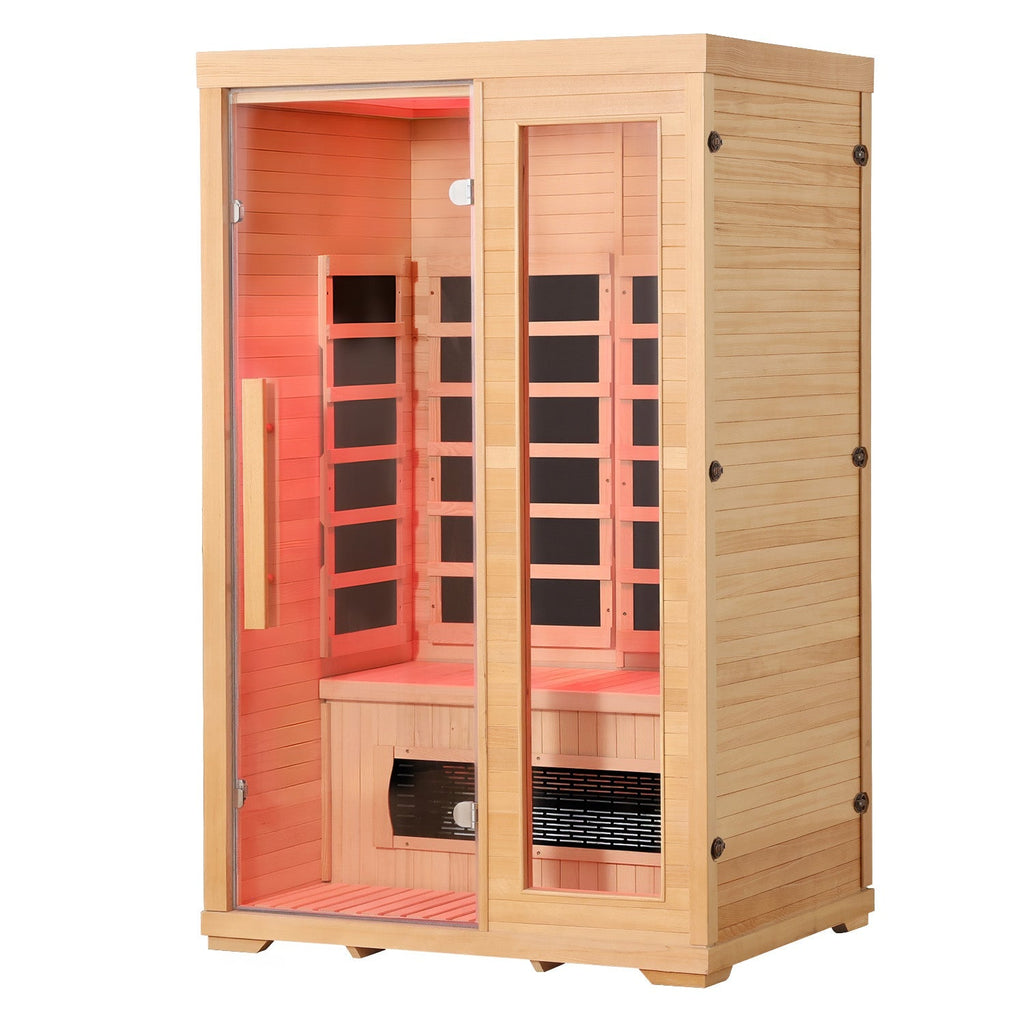 EROMMY 2 Person Infrared Sauna with Therapeutic Lighting