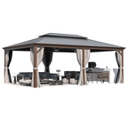EROMMY 14X20 Large Gazebo with Sides and Hardtop