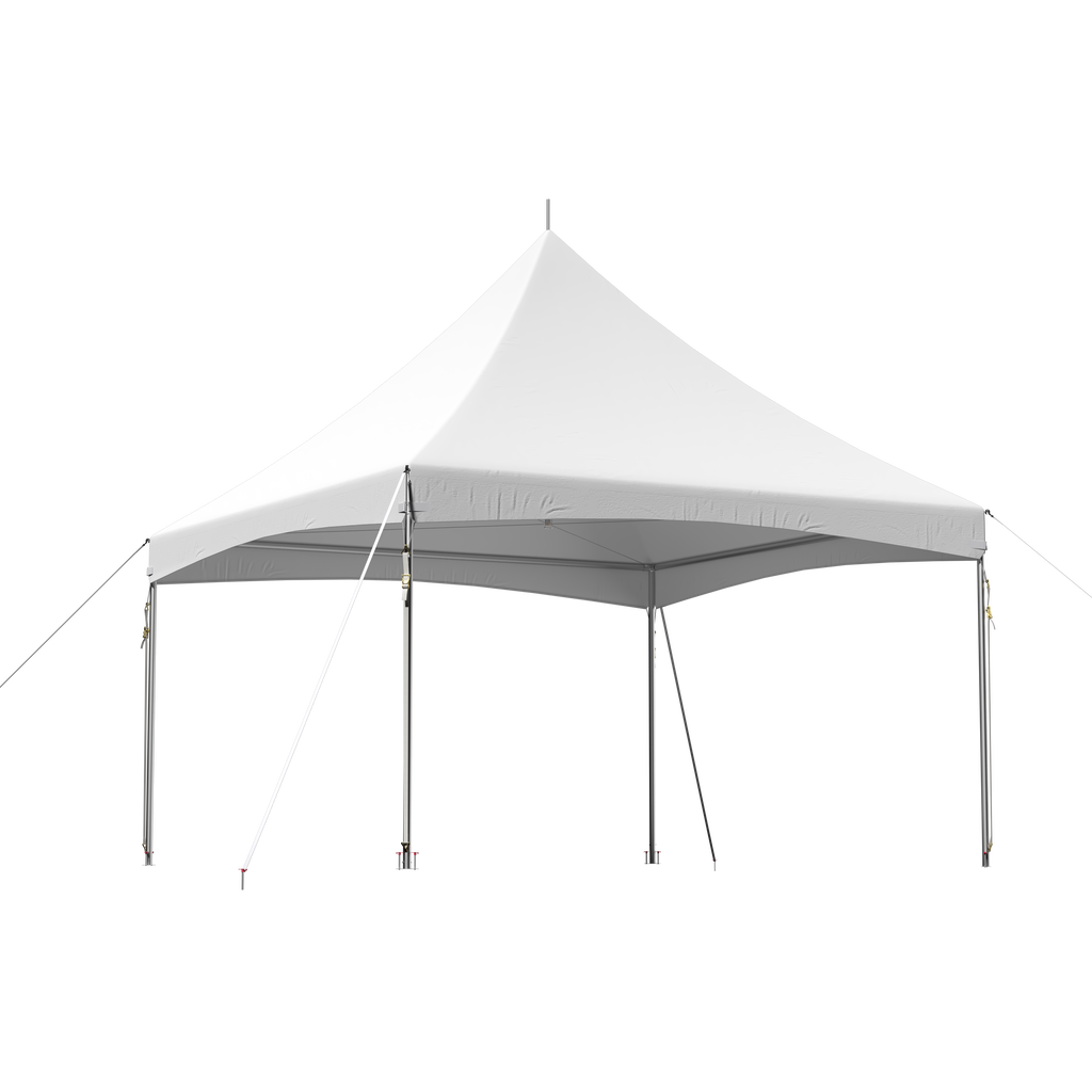 15x15 Ft Heavy Duty Tent Outdoor Wedding Tent Waterproof Patio Event Tents  for Parties Holiday BBQ Events, White