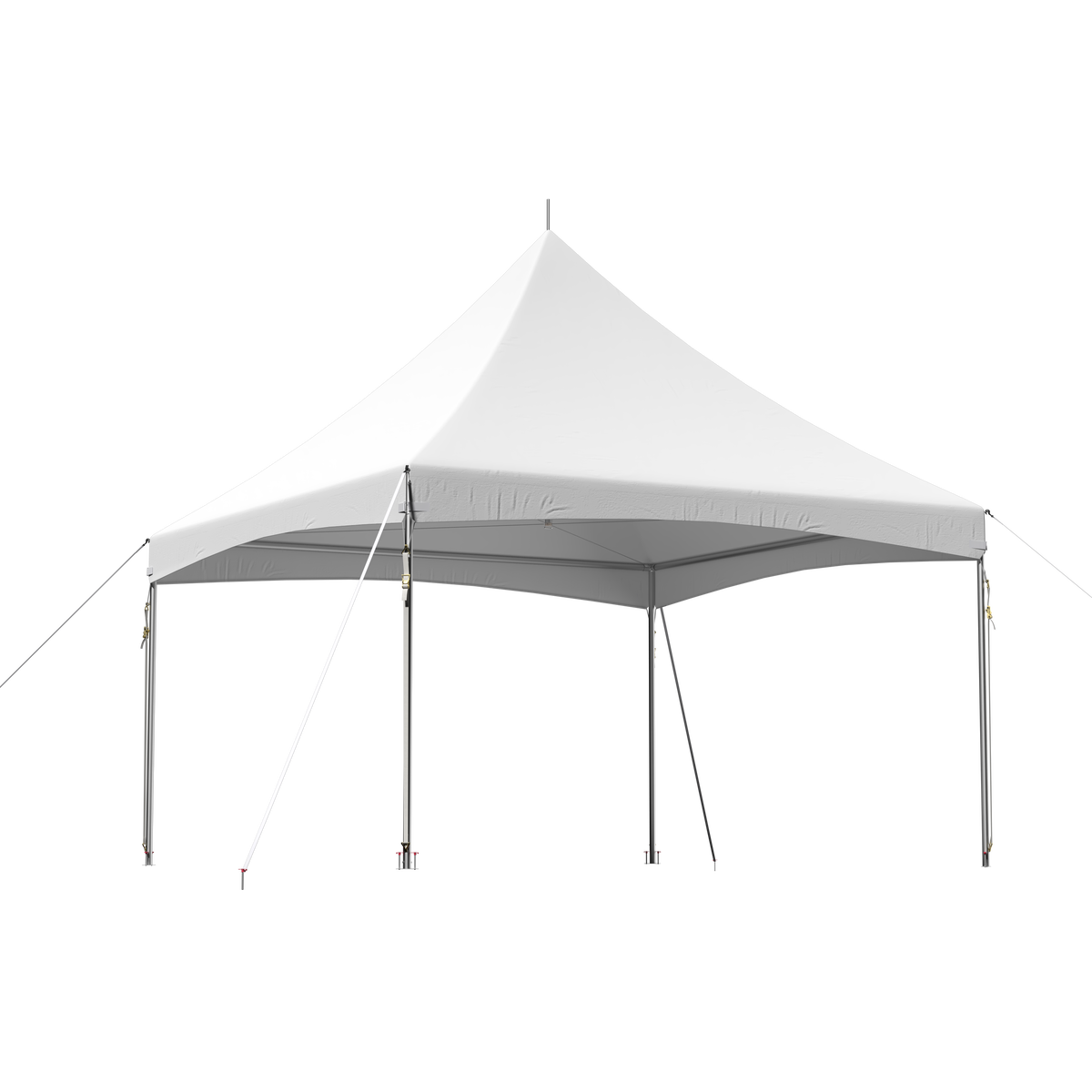15x15 Ft Heavy Duty Tent Outdoor Wedding Tent Waterproof Patio Event Tents  for Parties Holiday BBQ Events, White