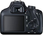 Canon EOS Rebel T100 DSLR Camera 18MP with 18-55mm Lens + Bag + 64GB Card