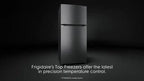 Frigidaire – 13.9 Cu. Ft. Top-Freezer Refrigerator – Brushed Steel