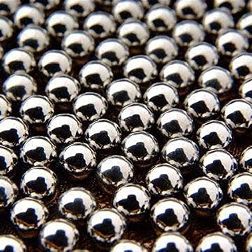 8mm Slingshot Ammo (5/16") Diameter Steel Ball Glossy Galvanized Clean Oil-free 500 PCs
