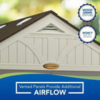 Suncast BMS8100 8′ x 10′ Tremont Storage Shed