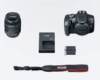 Canon EOS Rebel T7 DSLR Camera with 18-55mm Lens, 24.1MP Sensor & Built-In Wi‑Fi