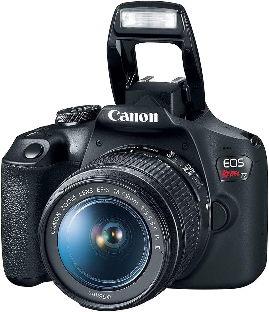 Canon EOS Rebel T7 DSLR Camera with 18-55mm & 75-300mm Lens Kit