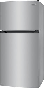 Frigidaire – 13.9 Cu. Ft. Top-Freezer Refrigerator – Brushed Steel