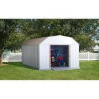 Arrow 10 ft x 14 ft Lexington Galvanized