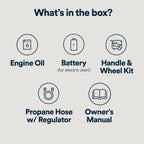Generac 8,125 Starting Watt Portable Gas Generator – Includes Extension Cord