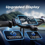 Electric Bike for Adults, 750–1000W, 60 Mile Range, 20MPH, 20″/26″ Tires, Mountain & Commuting