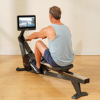 Hydrow Wave Rowing Machine with 16″ HD Touchscreen, Speakers, Foldable, Home Workouts