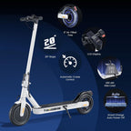 Electric Scooter for Kids & Teens, 500–1000W, 18–25 MPH, 21–28 Mile Range