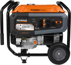 Generac 8,125 Starting Watt Portable Gas Generator – Includes Extension Cord