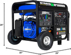 DuroMax XP13000EH 13,000-Watt Dual Fuel Portable Generator – Gas & Propane, Electric Start