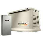 Generac 24kW Standby Generator Guardian WiFi w/ 200 Amp Automatic Transfer Switch 72109 New