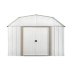 Arrow 10 ft x 14 ft Lexington Galvanized Steel Storage Shed