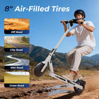 Electric Scooter for Kids & Teens, 500–1000W, 18–25 MPH, 21–28 Mile Range