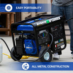 DuroMax XP13000EH 13,000-Watt Dual Fuel Portable Generator – Gas & Propane, Electric Start