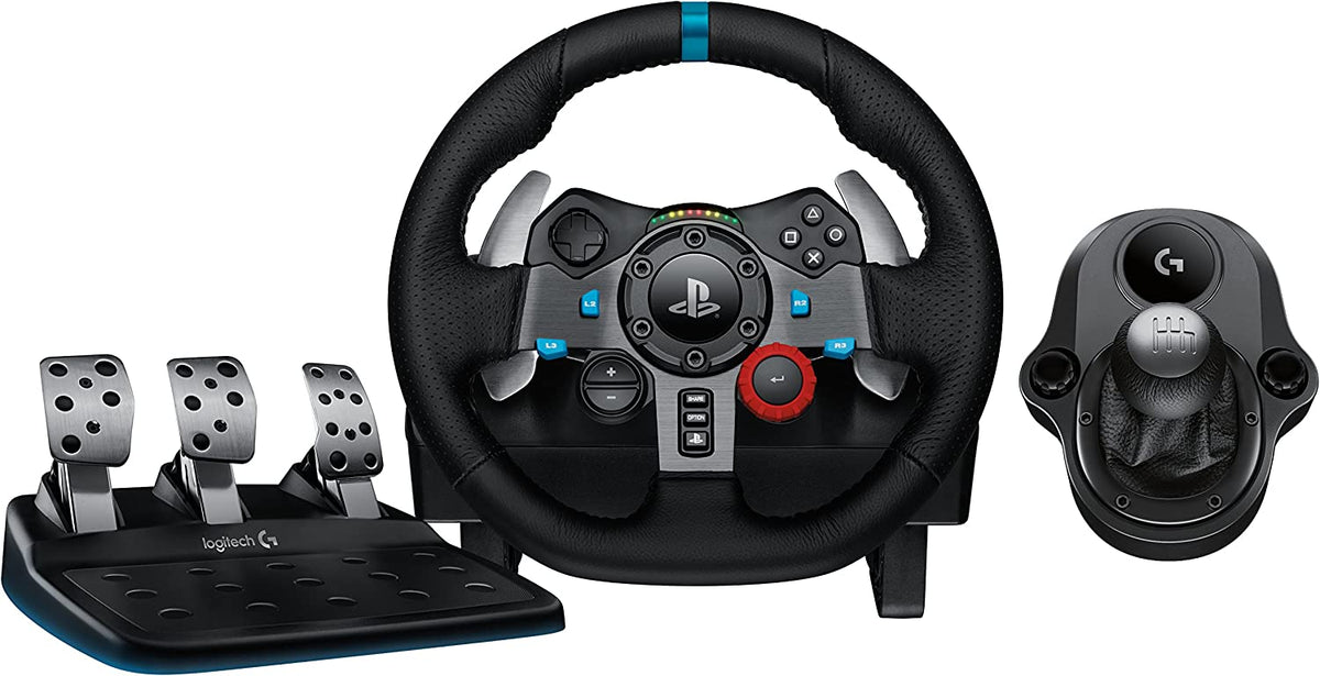 Logitech G920 Driving Force Racing Wheel + Logitech G Driving Force Shifter Bundle