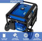 DuroMax XP13000EH 13,000-Watt Dual Fuel Portable Generator – Gas & Propane, Electric Start