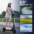 Electric Scooter for Kids & Teens, 500–1000W, 18–25 MPH, 21–28 Mile Range