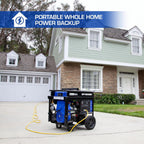 DuroMax XP13000EH Dual Fuel Portable Generator 13000 Watt Gas