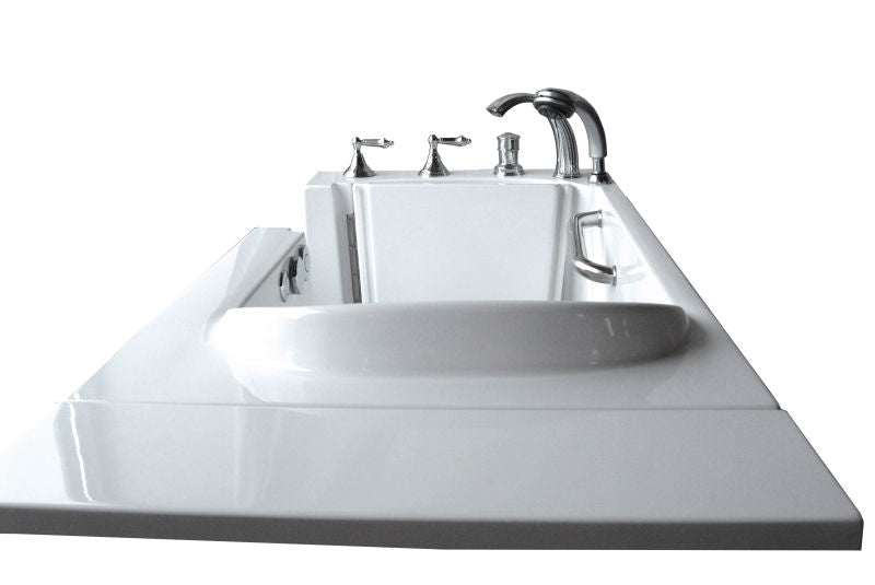 Avora Bath Walk in Left Hand Soaker Tub 51X28X41