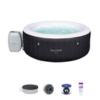 Bestway Saluspa Miami 4-Person Inflatable Hot Tub Spa W/ Spa Chemical Treatment