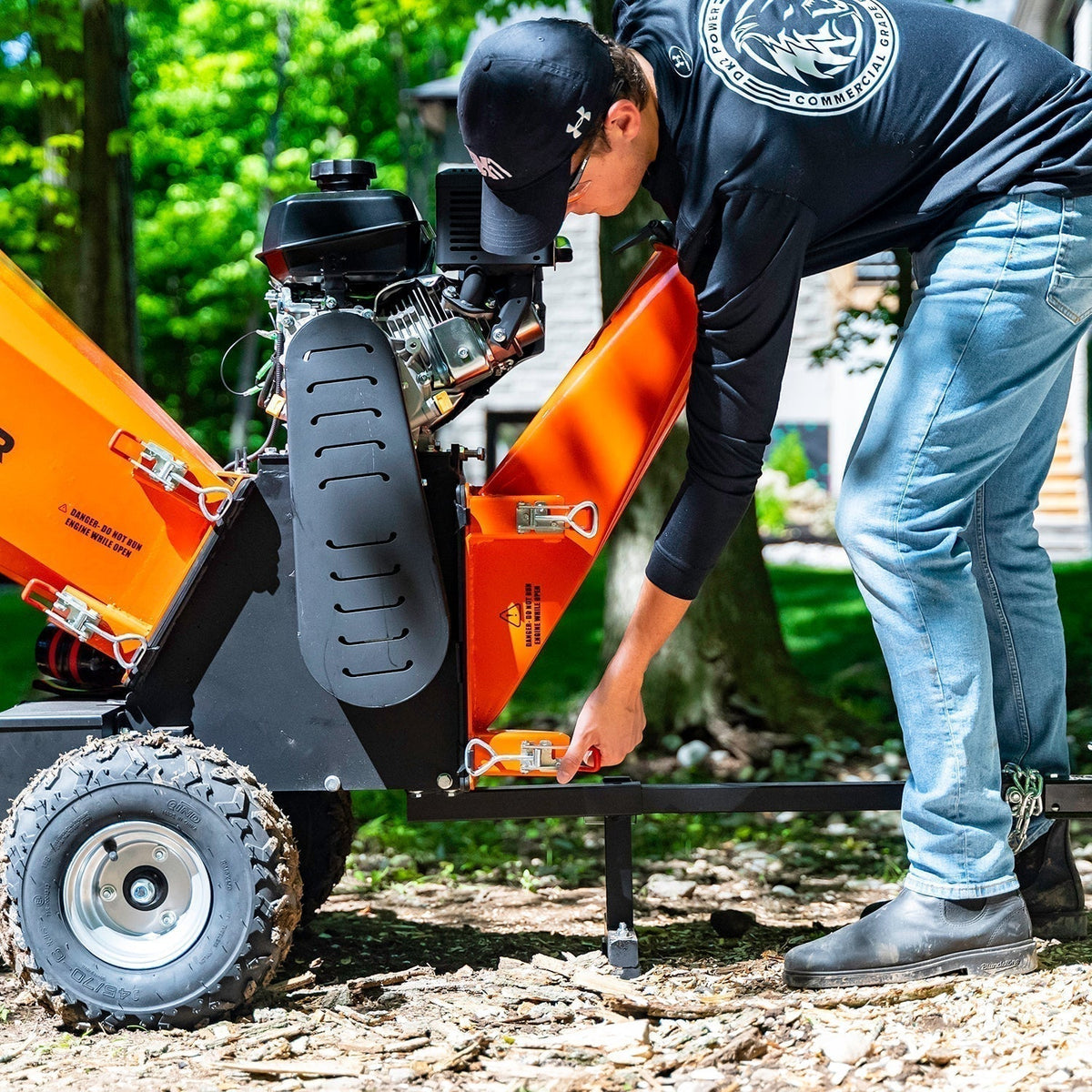 Detail K2 4 Inch Kinetic Drum Chipper – OPC524