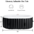 Edostory 2 – Person 90 – Jet Vinyl Inflatable Hot Tub