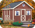Fairview 12×12 Wood Storage Shed Kit – ALL Pre-Cut