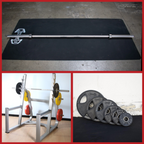 Commercial Squat Rack Kits – Muscle D Fitness – Gym Storage – Black / Silver