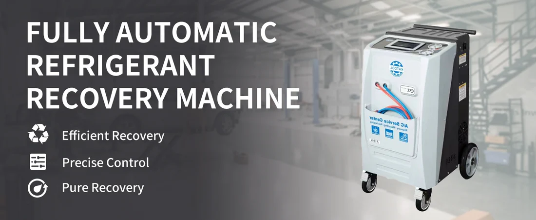 Fully Automatic Recovery Recycle And Recharge DUAL AC2100 Machine By KaTool