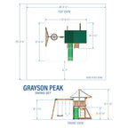 Grayson Peak Swing Set