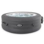 Intex Simplespa 4 Person Inflatable Portable Hot Tub W/ Energy Efficient Cover