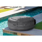 Intex Simplespa 4 Person Inflatable Portable Hot Tub W/ Energy Efficient Cover