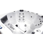 Luxuria Spas 220 Volt 6 – Person 55 – Jet Square Plug & Play Hot Tub with Ozonator