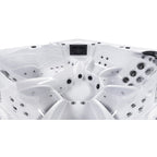 Luxuria Spas 240 Volt 6 – Person 55 – Jet Square Plug & Play Hot Tub with Ozonator and Built-In Speaker