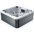 Luxuria Spas 240 Volt 7 – Person 55 – Jet Square Plug & Play Hot Tub with Ozonator and Built-In Speaker