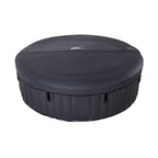 Mspa, Carlton, Muse Series, Self-Inflatable Hot Tub & Spa, Hydromessage Jets & Air Bubble System, Round – 4 Persons