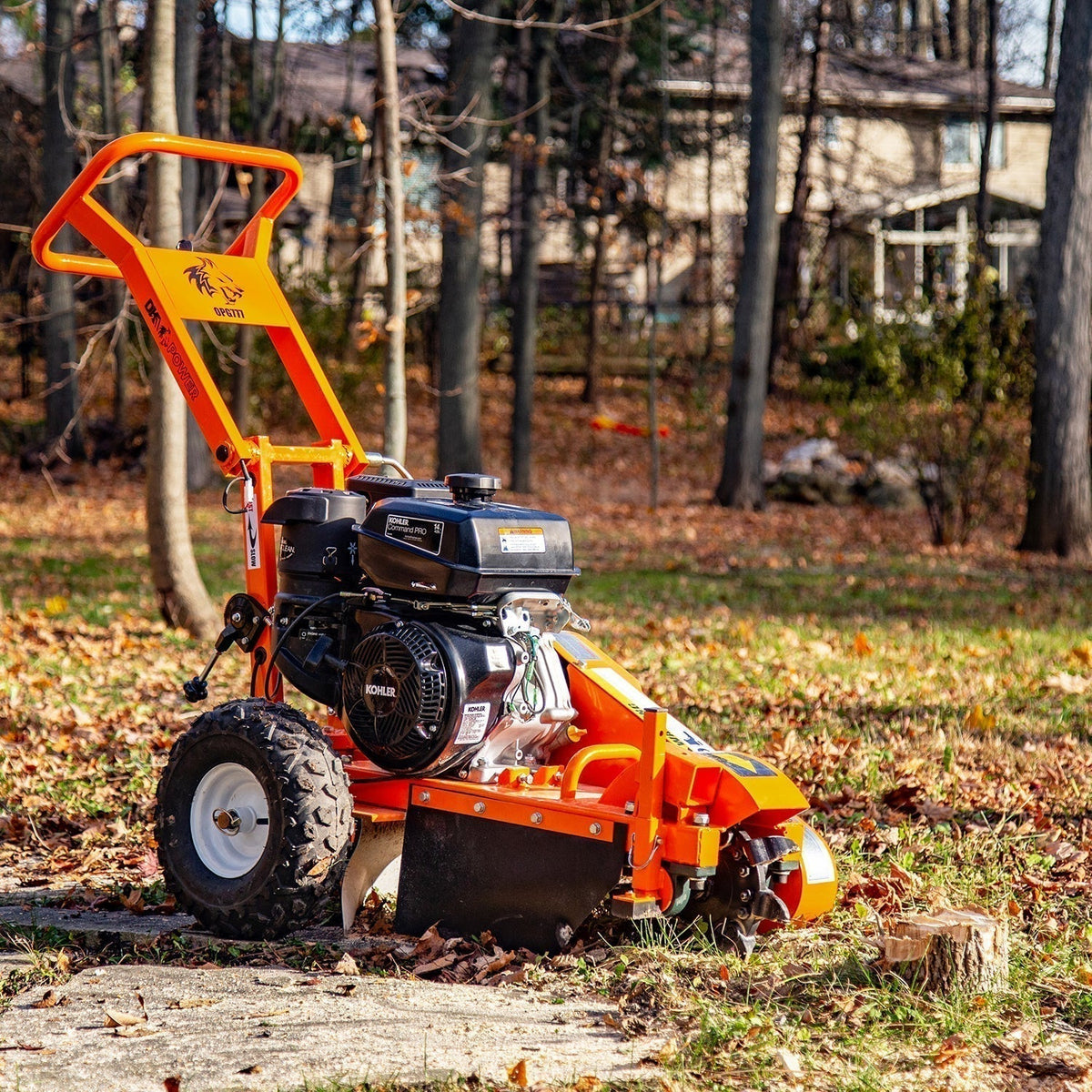 Detail K2 14 HP Commercial-Grade Stump Grinder – OPG777