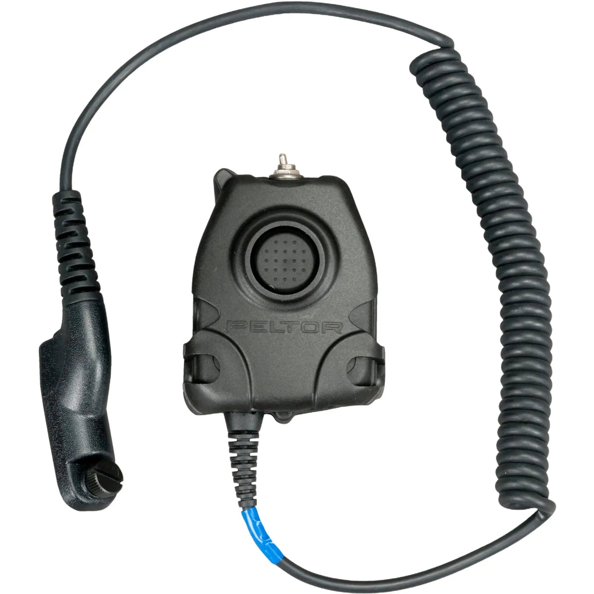 3M Peltor 7010384262 FL5063-02 PTT Adapter Motorola Turbo - NATO Wiring, Black, 1 Each
