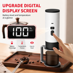 Premium 15 Bar Portable Espresso Machine Wireless Coffee Maker 3 in 1 Capsule Ground Self Heating Rechargeable Travel Espresso Coffee Maker